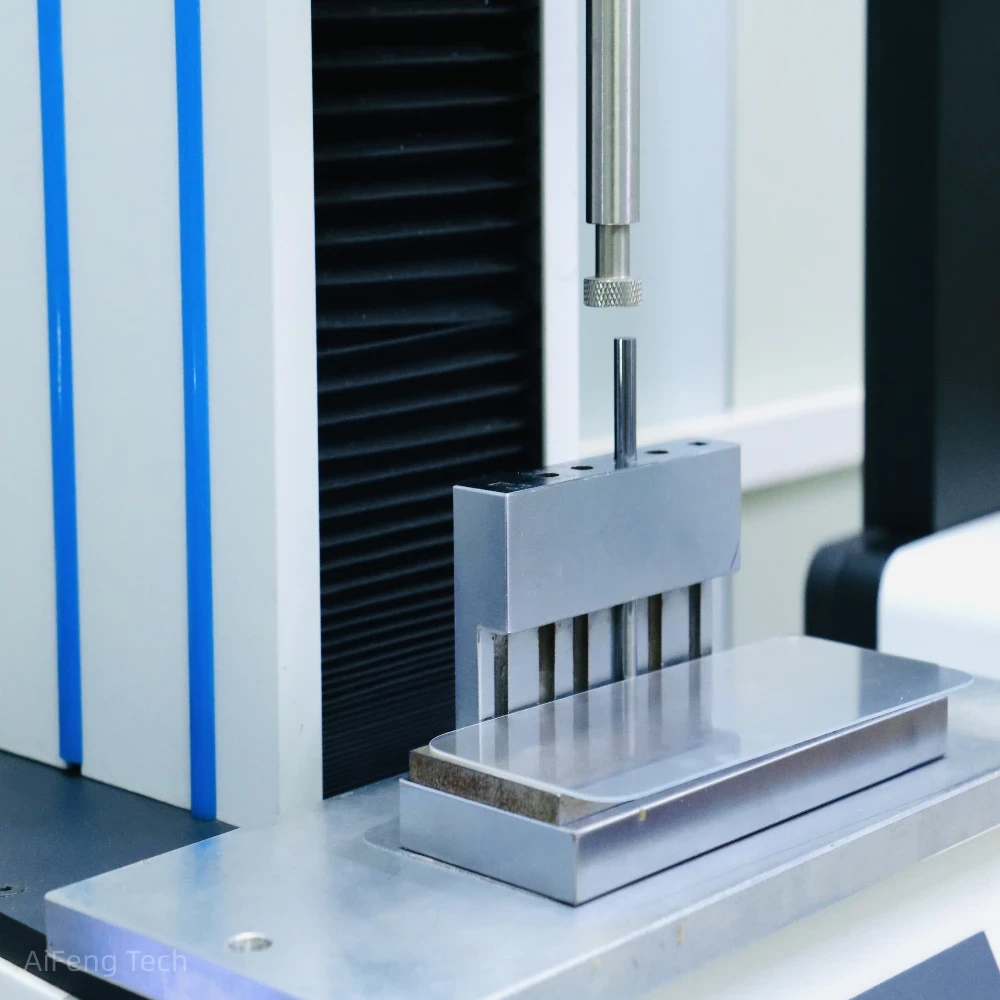 tempered glass edge strength pressure test durability verification