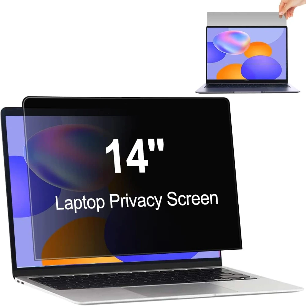 Laptop privacy screen filters