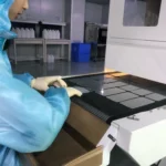 Plasma spraying anti-fingerprint (AF) coating
