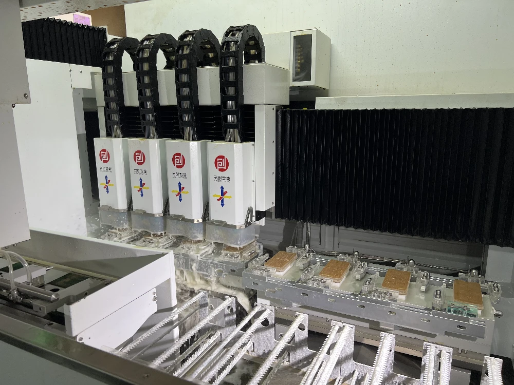CNC glass processing machine for screen protector manufacturing in Dongguan China factory